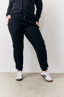 Brushed Rib Co Ord Slim Joggers|In The Style Outlet