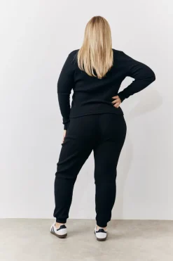 Brushed Rib Co Ord Slim Joggers|In The Style Outlet