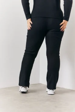 Brushed Rib Fit & Flare Co-Ord Trouser|In the Style Hot