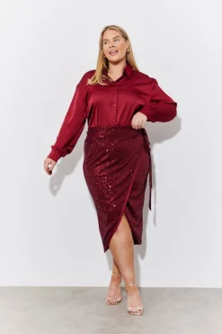 Satin Shirt|In the Style