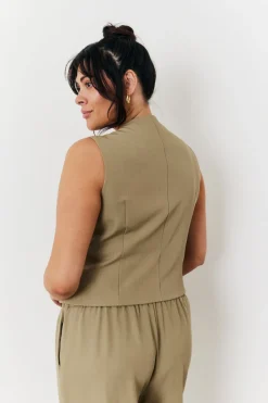 Button Through Waistcoat|In The Style New