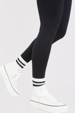 Canvas High Top Trainers|In The Style Outlet