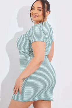 Cap Sleeve Reversible Mini Dress|In the Style