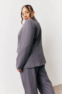 Relaxed Pocket Detail Blazer|In The Style New