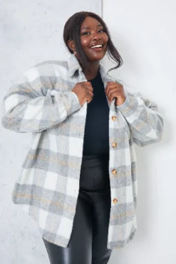 Check Shacket|In the Style Outlet