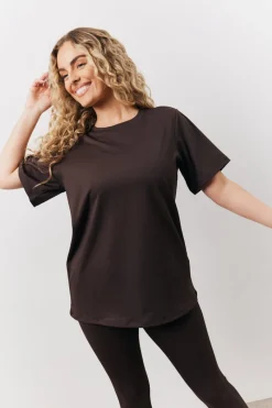Crew Neck Active Co-Ord T-Shirt|In The Style Sale