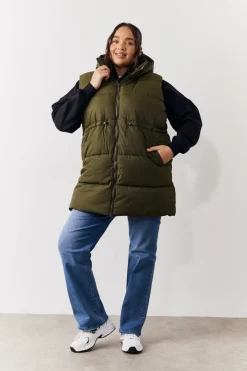 Cinched Waist Gilet|In the Style Best
