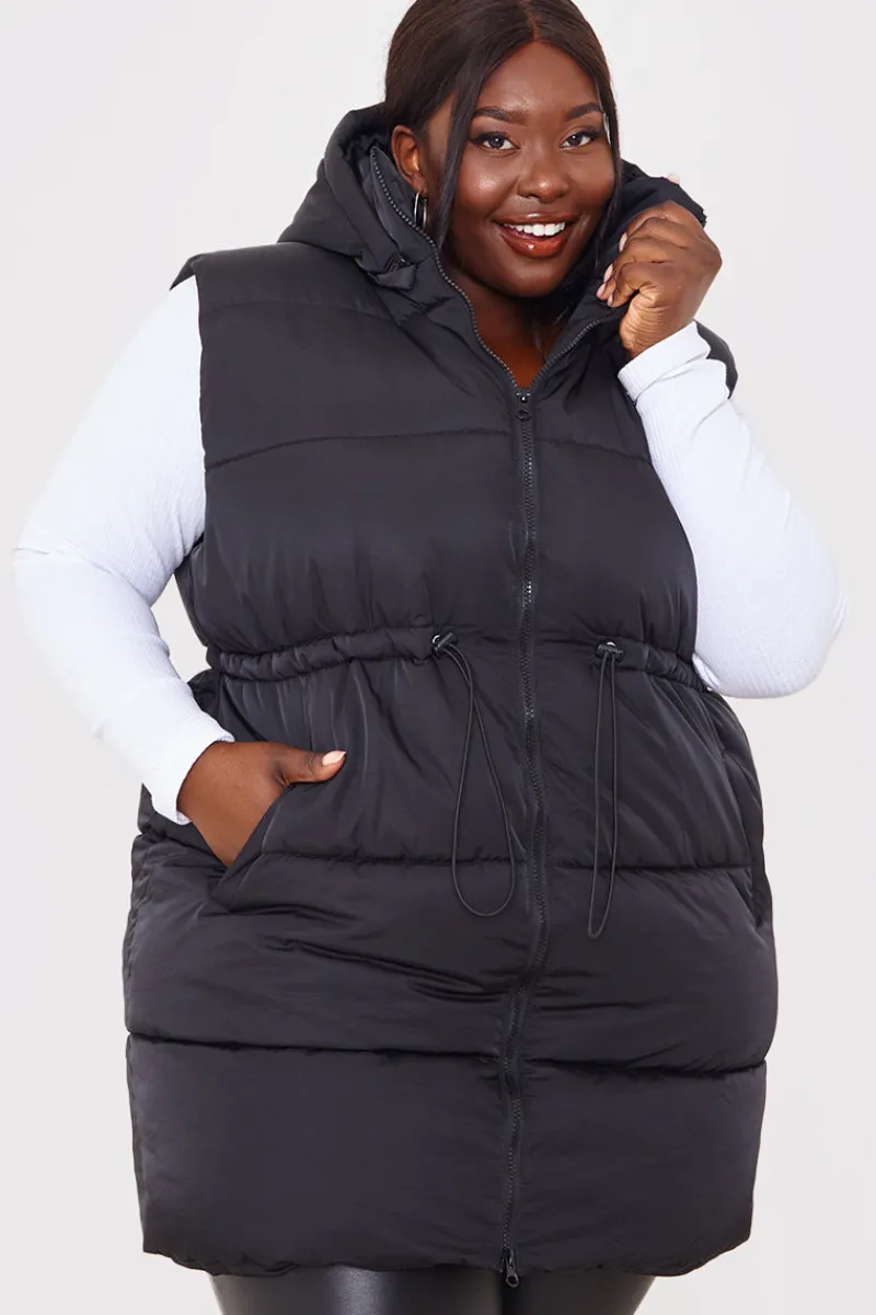 Cinched Waist Gilet|In the Style Best