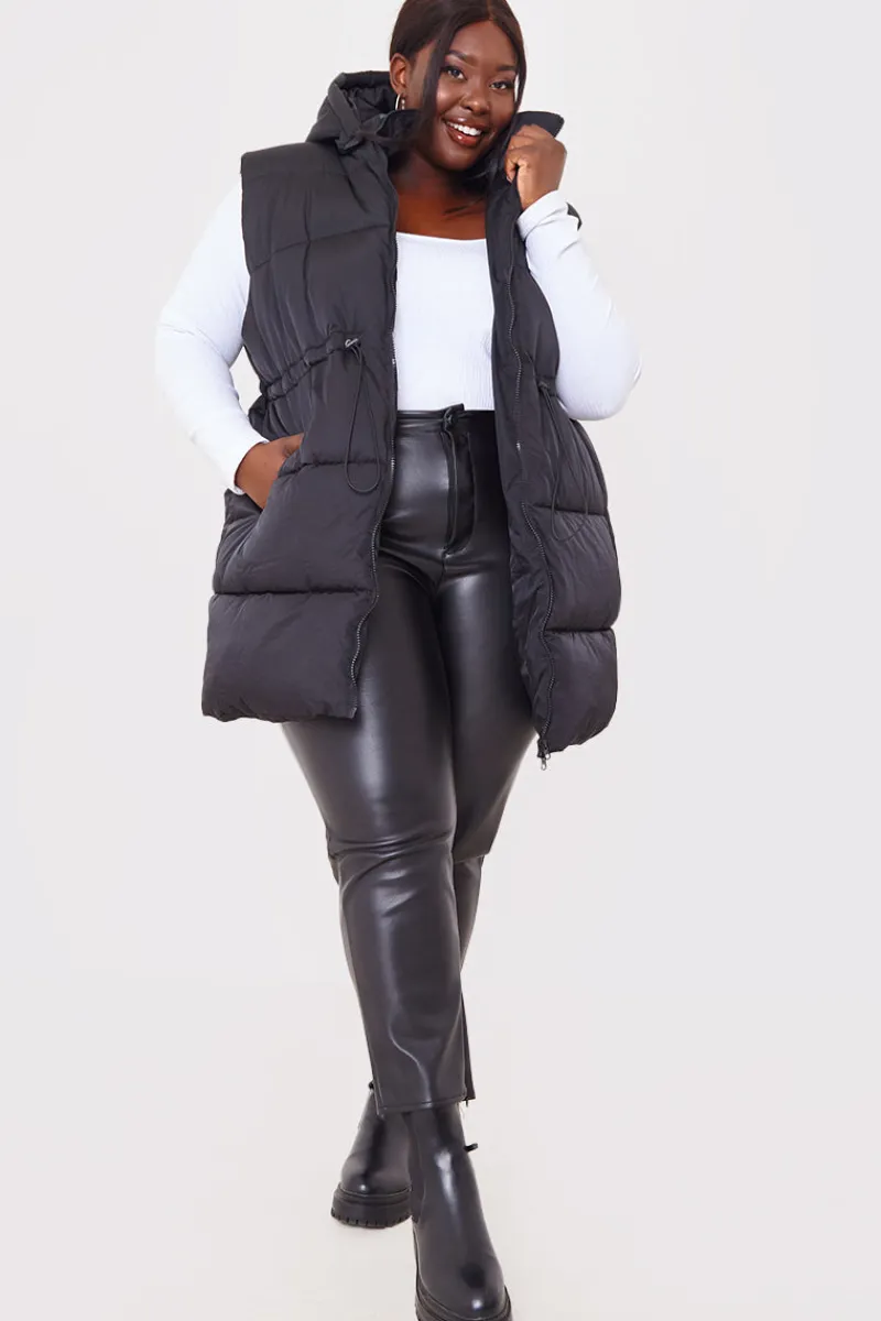 Cinched Waist Gilet|In the Style Best