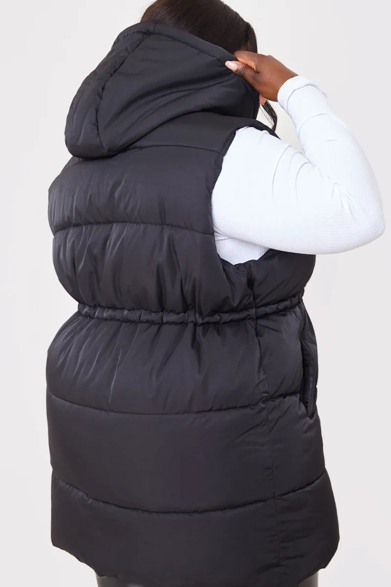 Cinched Waist Gilet|In the Style Best