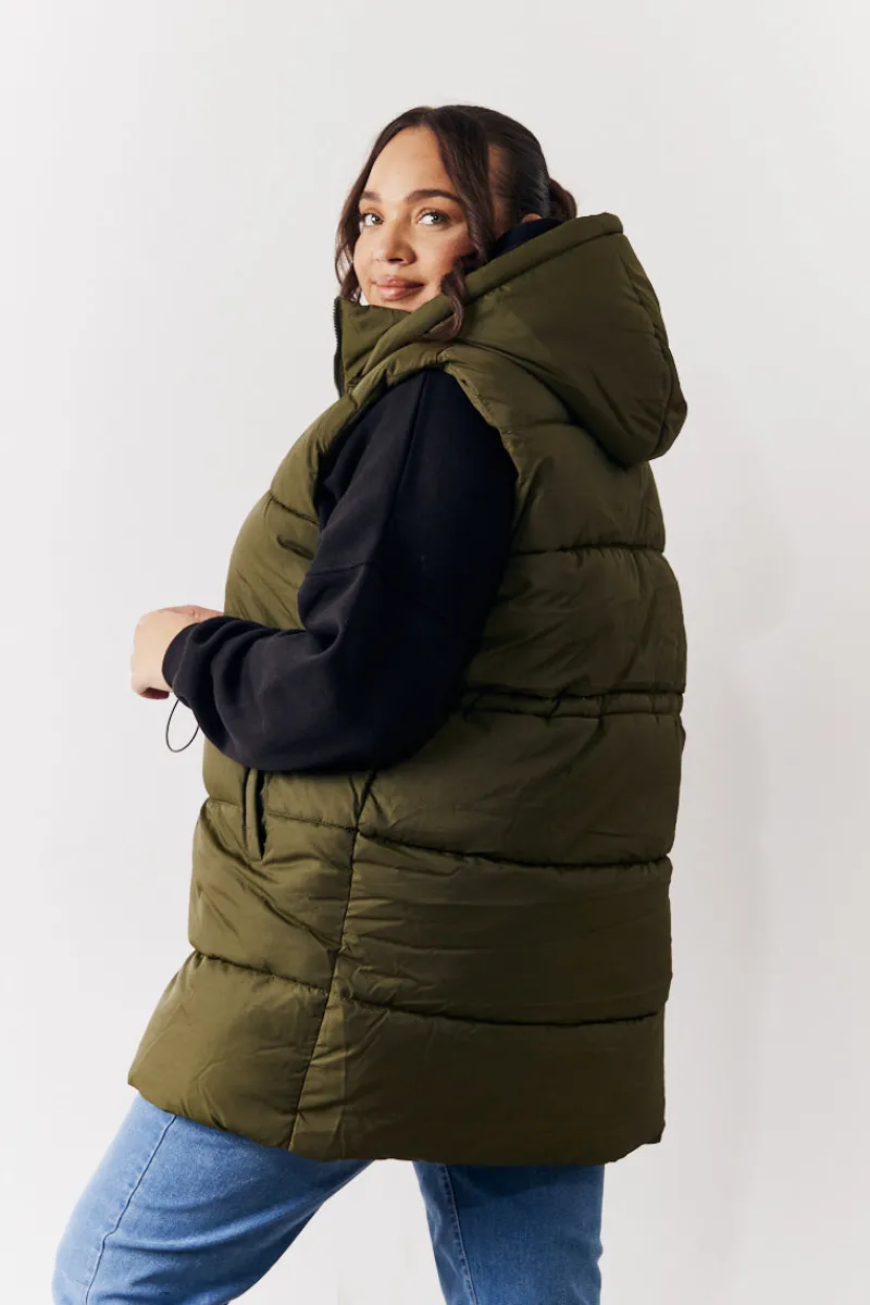 Cinched Waist Gilet|In the Style Best
