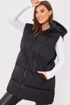 Cinched Waist Gilet|In the Style Best
