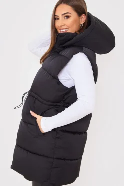 Cinched Waist Gilet|In the Style Best