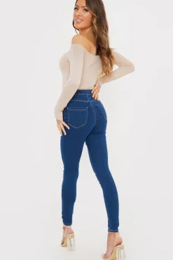 Clean High Waisted Stretch Jegging Jeans|In the Style Sale