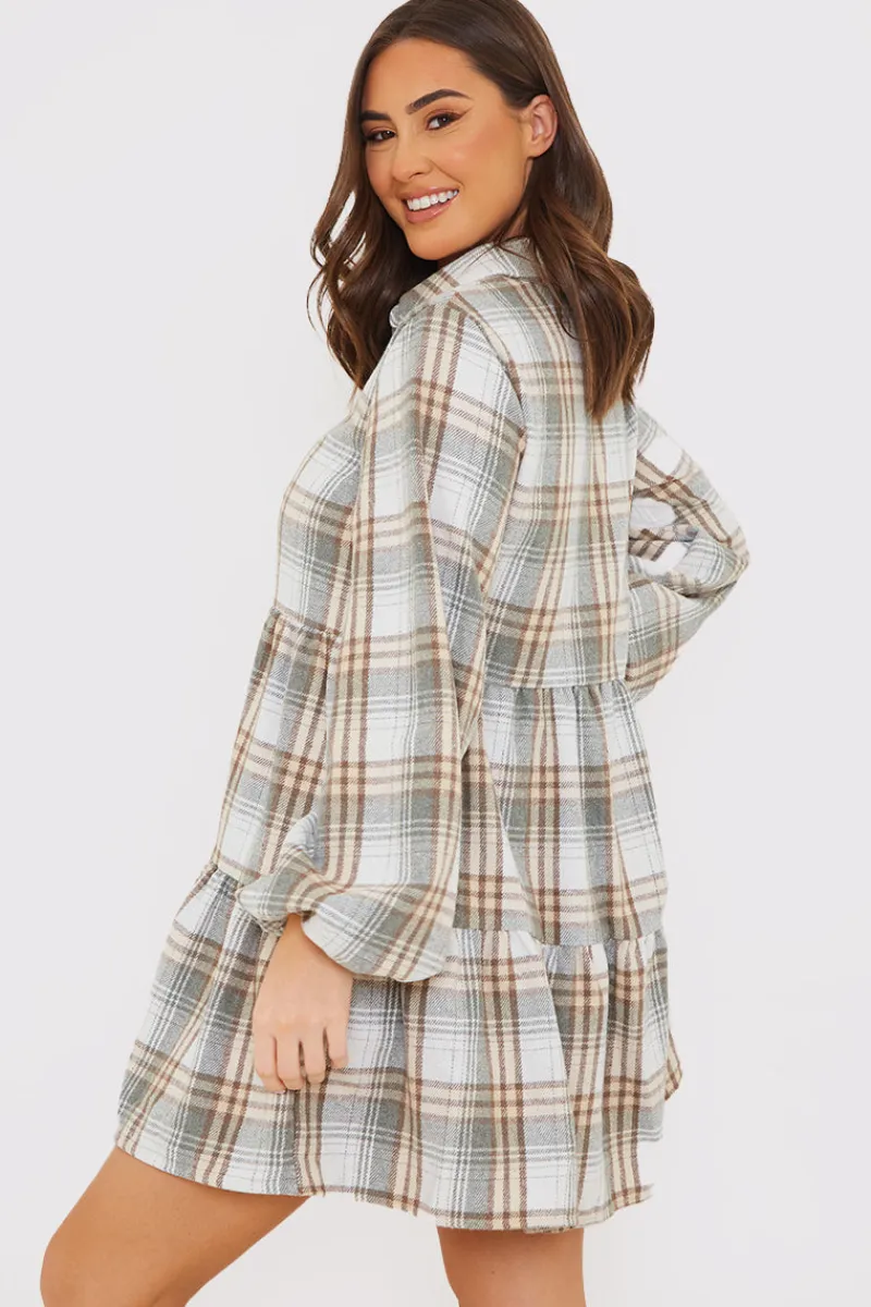 Collared Smock Dress|In the Style Discount