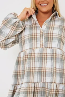 Collared Smock Dress|In the Style Discount
