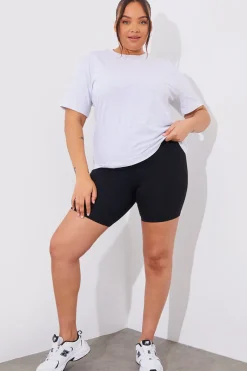 Contour High Waisted Cycling Shorts|In The Style Hot