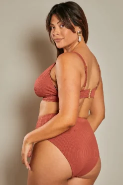 Contour Rib Bikini Top|In The Style Hot