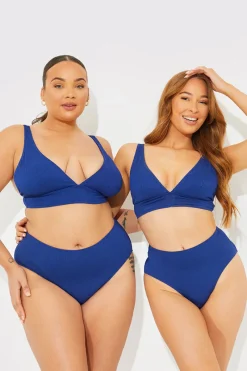 Contour Rib Bralette Bikini Top|In The Style Best