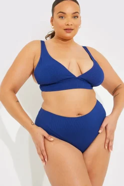 Contour Rib Bralette Bikini Top|In The Style Best