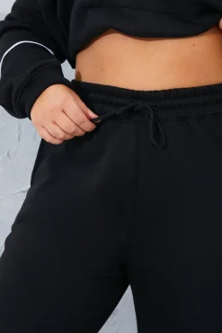Contrast Piping Wide Leg Joggers|In the Style Outlet