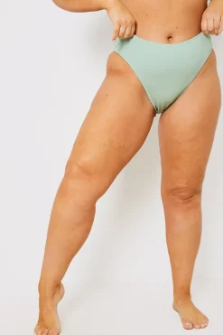 Control Crinkle Boomerang Bikini Bottom|In the Style Hot