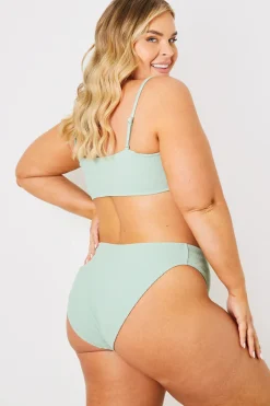 Control Crinkle Boomerang Bikini Bottom|In the Style Hot