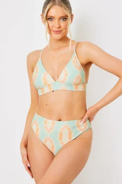 Control High Waist High Leg Bikini Bottoms|In the Style Discount