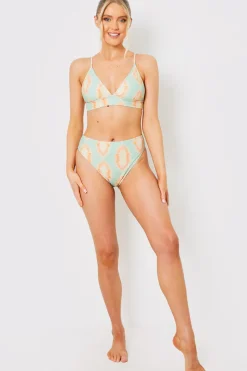 Control High Waist High Leg Bikini Bottoms|In the Style Discount
