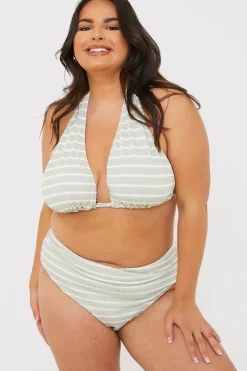 Control Stripe Boomerang Bikini Bottoms|In the Style Best