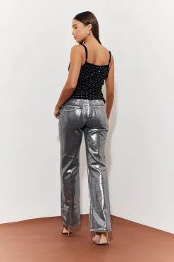 Cowl Neck Hotfix Camisole Top|In the Style Sale