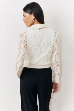Lace Shirt|In The Style Discount