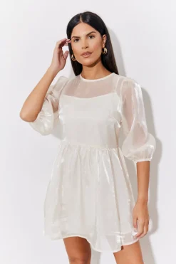 Organza Babydoll Mini Dress|In the Style New