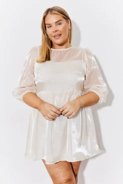 Organza Babydoll Mini Dress|In the Style New