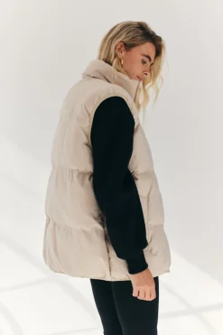 Oversized Puffer Gilet|Fits New