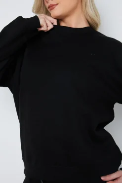 Crew Neck Fleecback Sweater|Fits Discount