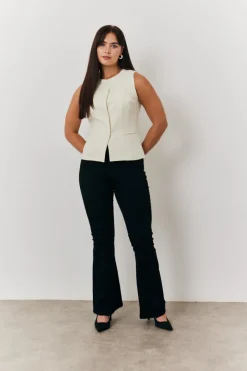 Crew Neck Waistcoat|In the Style