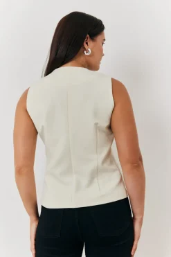 Crew Neck Waistcoat|In the Style