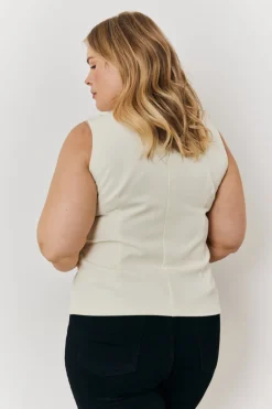 Crew Neck Waistcoat|In the Style