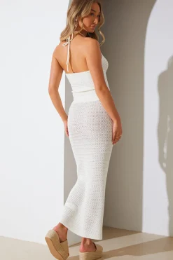 Crochet Midi Co-Ord Skirt|In the Style Outlet