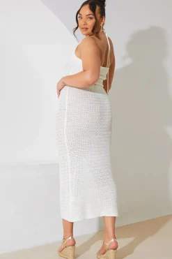 Crochet Midi Co-Ord Skirt|In the Style Outlet