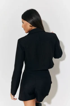 Cropped Tailored Blazer|In The Style New