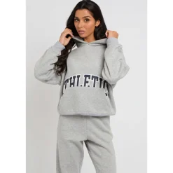Cuffed Marl Grey Jogger|Urban Bliss Clearance