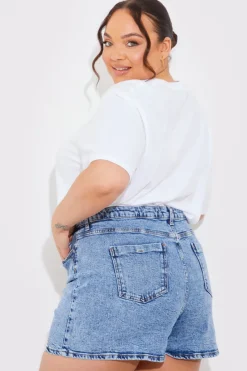 Denim Mom Short|Fits Discount
