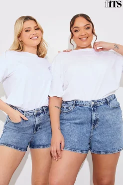 Denim Mom Short|Fits Discount