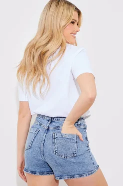 Denim Mom Short|Fits Discount