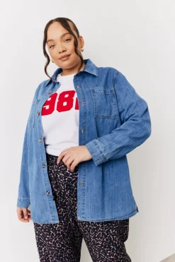 Denim Shirt|In The Style