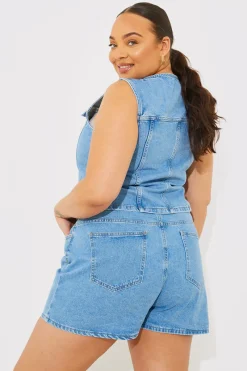 Denim Shorts|In the Style Sale