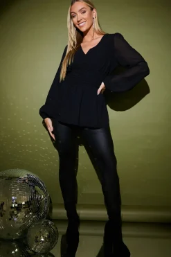 Diamante Embellished Blouse|In the Style Outlet