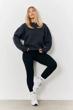 Distressed Oversized Sweater|Fits Clearance
